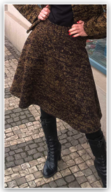 sukně zvonová