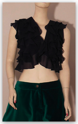 Bolero „volánky“